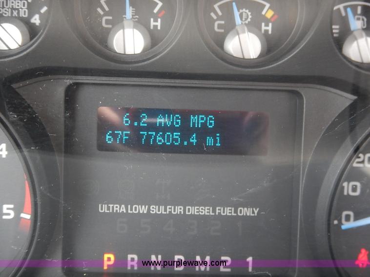 image for item J3779 2011 Ford F550 flatbed truck