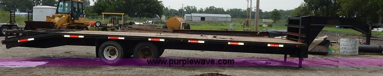 image for item J3789 2000 Buck Dandy flatbed trailer
