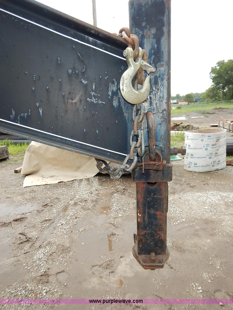 image for item J3789 2000 Buck Dandy flatbed trailer