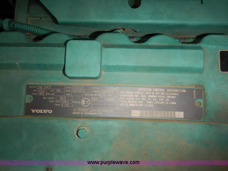 image for item J3790 2011 Volvo ECR235CL excavator