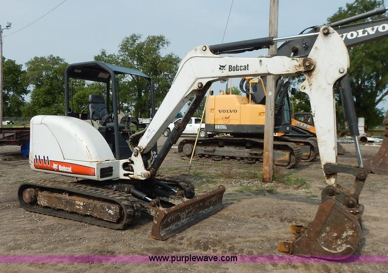 image for item J3791 2007 Bobcat 335G compact excavator