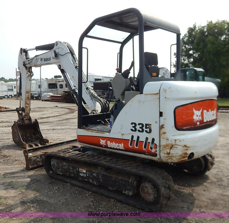 image for item J3791 2007 Bobcat 335G compact excavator