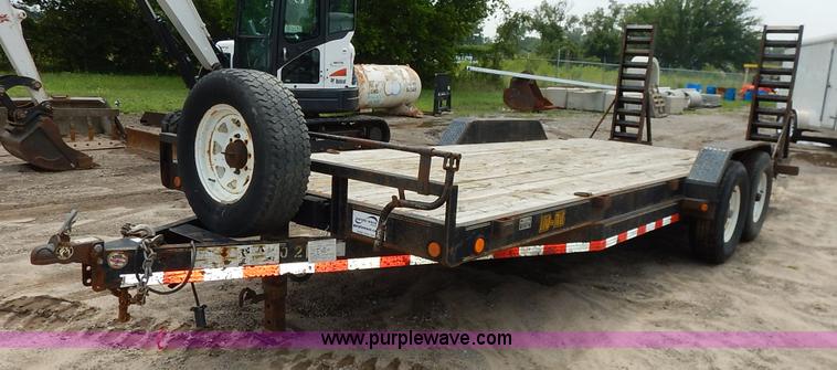 image for item J3793 2006 Load Trail equipment trailer