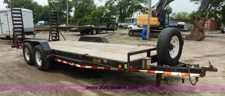 image for item J3793 2006 Load Trail equipment trailer