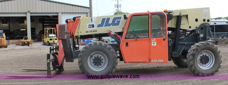 image for item J5895 2007 JLG G10-55A telehandler