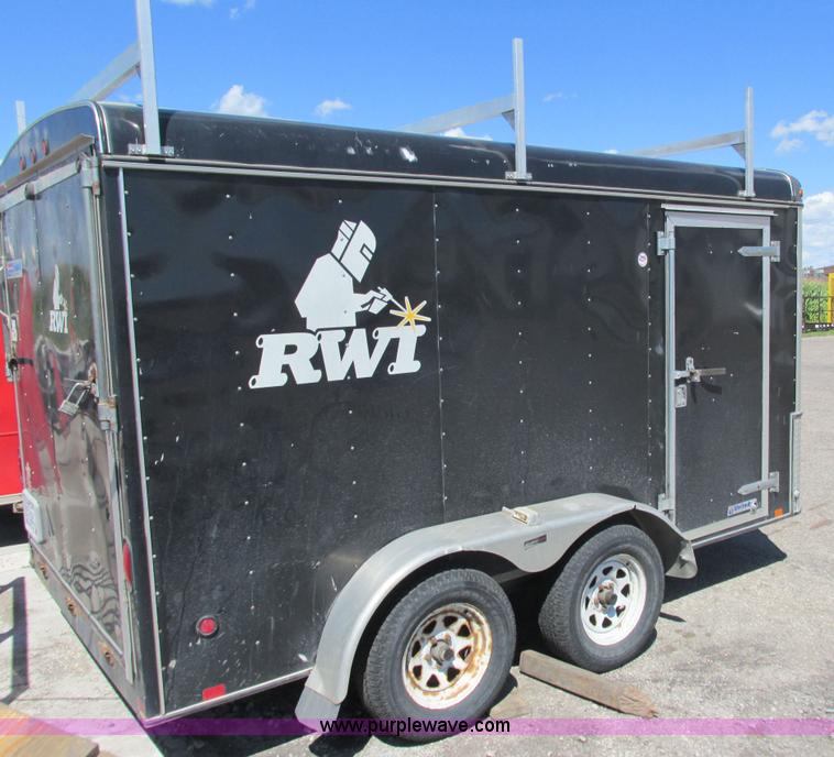 image for item K6512 2005 United Trailers enclosed cargo trailer