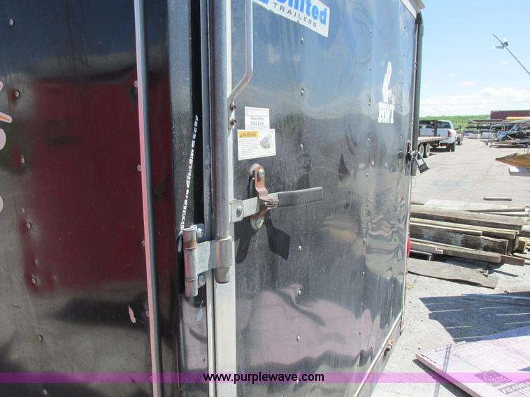 image for item K6512 2005 United Trailers enclosed cargo trailer
