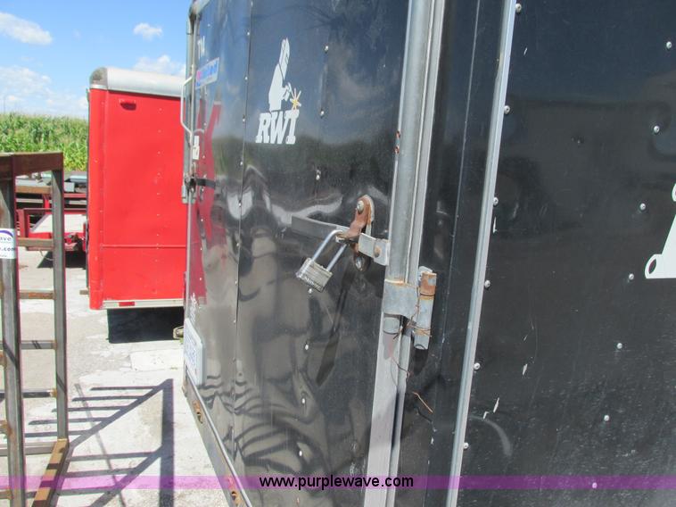 image for item K6512 2005 United Trailers enclosed cargo trailer
