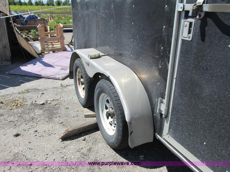 image for item K6512 2005 United Trailers enclosed cargo trailer