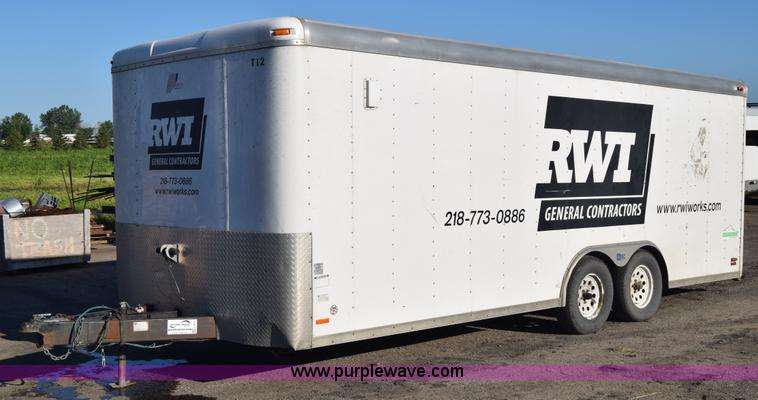 image for item L2517 2006 Pace SL820TA2 enclosed cargo trailer