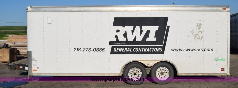 image for item L2517 2006 Pace SL820TA2 enclosed cargo trailer