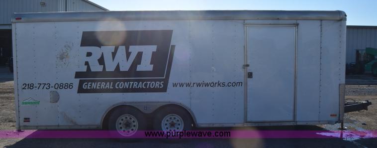 image for item L2517 2006 Pace SL820TA2 enclosed cargo trailer