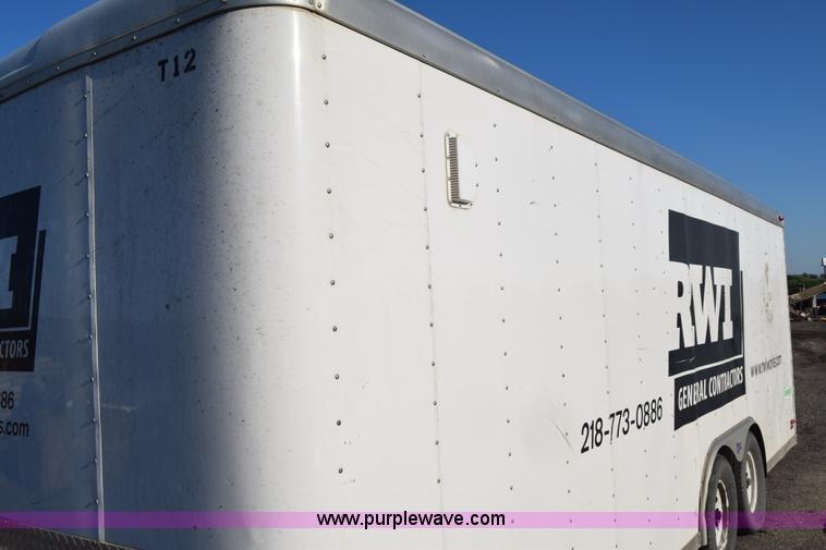 image for item L2517 2006 Pace SL820TA2 enclosed cargo trailer