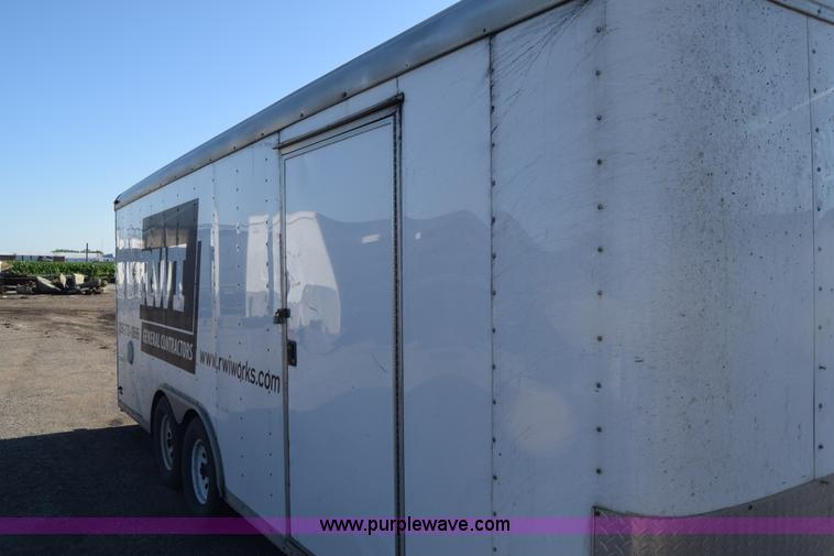 image for item L2517 2006 Pace SL820TA2 enclosed cargo trailer