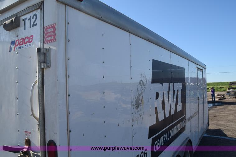 image for item L2517 2006 Pace SL820TA2 enclosed cargo trailer