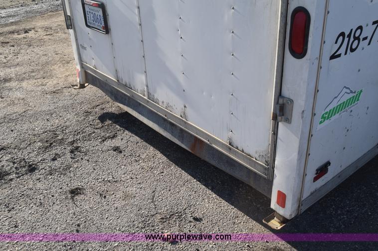 image for item L2517 2006 Pace SL820TA2 enclosed cargo trailer