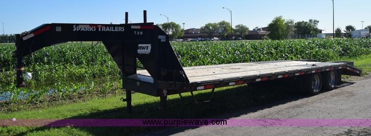 image for item L2519 2011 Parker equipment trailer