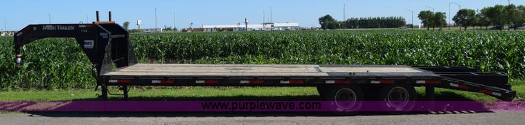 image for item L2519 2011 Parker equipment trailer