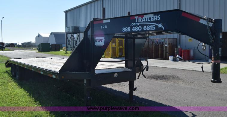 image for item L2519 2011 Parker equipment trailer