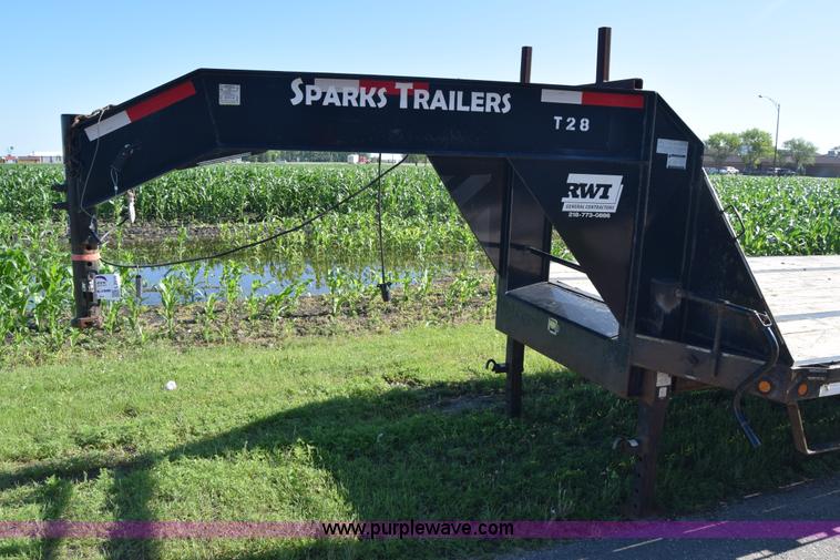 image for item L2519 2011 Parker equipment trailer