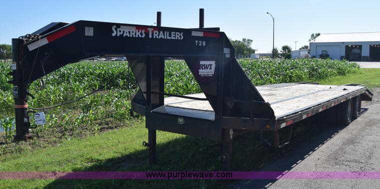 image for item L2519 2011 Parker equipment trailer