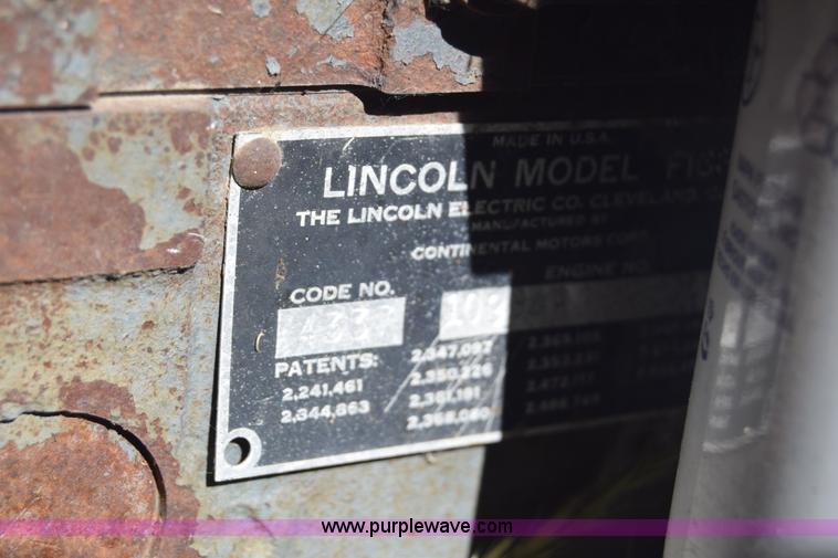 image for item L2522 Lincoln SA200 arc welder