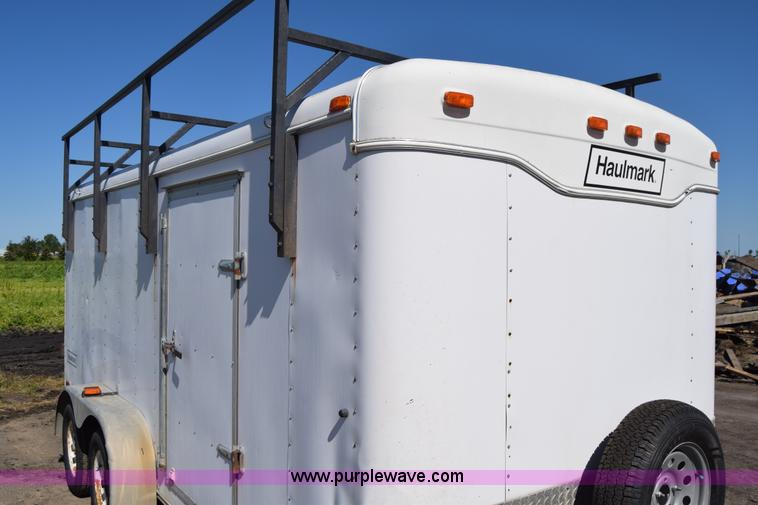 image for item L2527 2000 Haulmark K716BT-WT enclosed cargo trailer