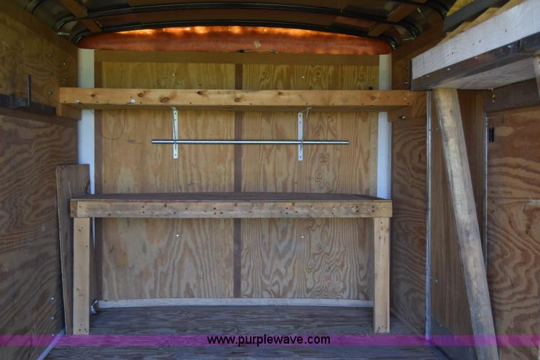 image for item L2527 2000 Haulmark K716BT-WT enclosed cargo trailer