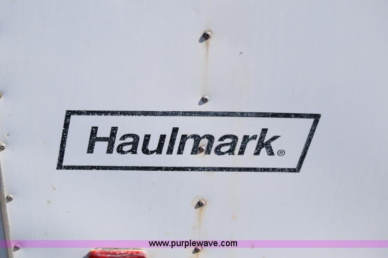 image for item L2527 2000 Haulmark K716BT-WT enclosed cargo trailer
