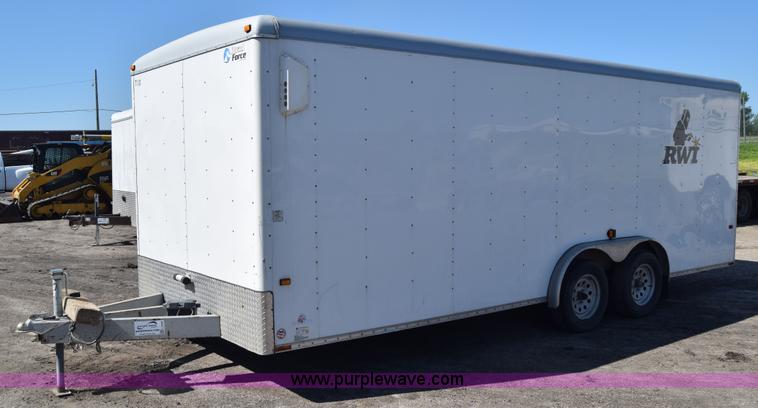 image for item L2528 2008 Wells Cargo R58202 enclosed cargo trailer