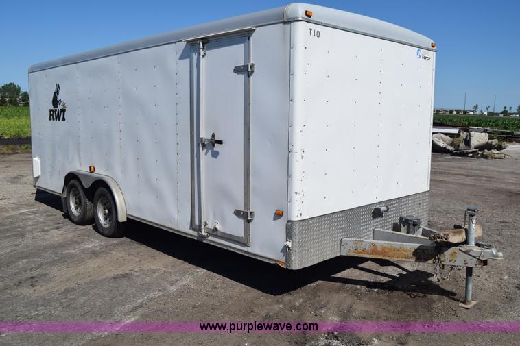 image for item L2528 2008 Wells Cargo R58202 enclosed cargo trailer
