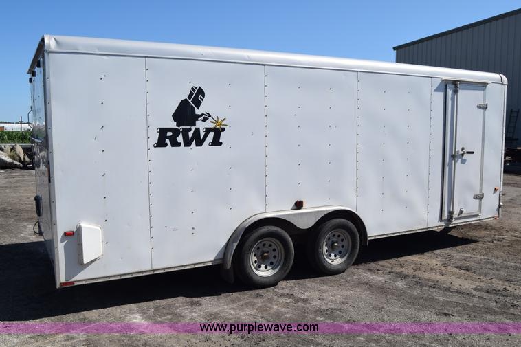 image for item L2528 2008 Wells Cargo R58202 enclosed cargo trailer