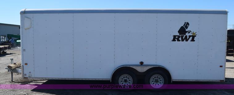 image for item L2528 2008 Wells Cargo R58202 enclosed cargo trailer