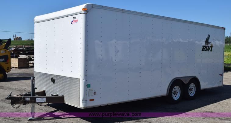 image for item L2530 2008 Pace RT8520TA2H enclosed cargo trailer