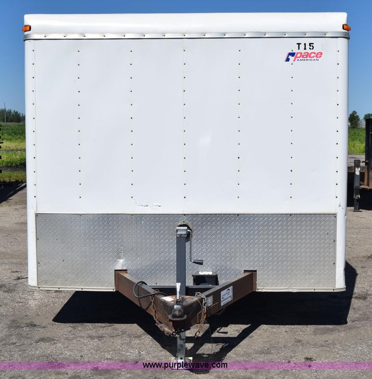 image for item L2530 2008 Pace RT8520TA2H enclosed cargo trailer