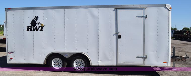 image for item L2530 2008 Pace RT8520TA2H enclosed cargo trailer