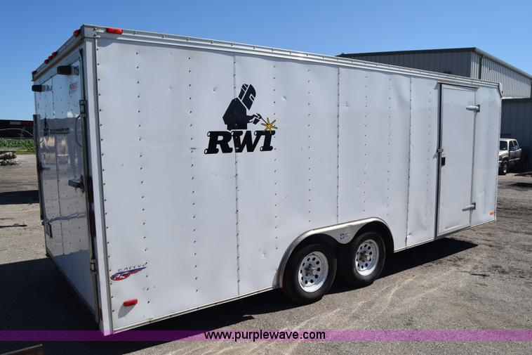 image for item L2530 2008 Pace RT8520TA2H enclosed cargo trailer