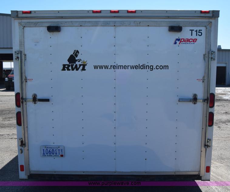 image for item L2530 2008 Pace RT8520TA2H enclosed cargo trailer