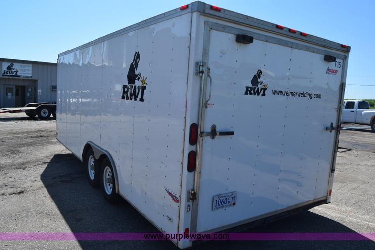 image for item L2530 2008 Pace RT8520TA2H enclosed cargo trailer