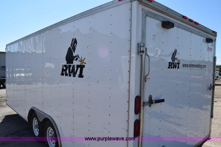 image for item L2530 2008 Pace RT8520TA2H enclosed cargo trailer