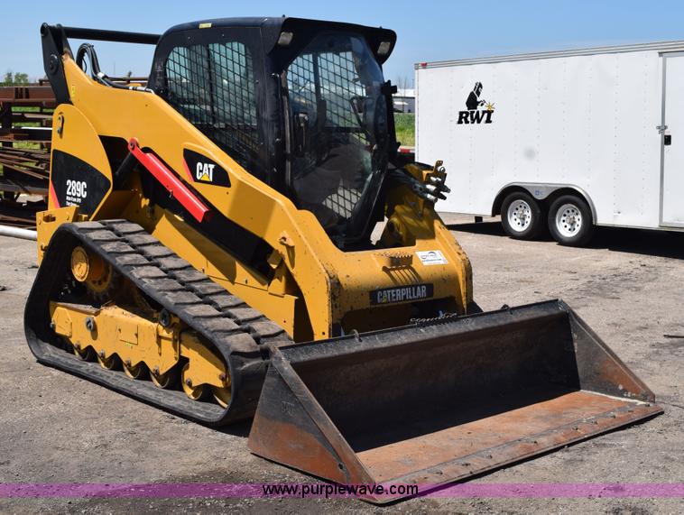 image for item L2554 2011 Caterpillar 289C skid steer
