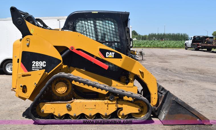 image for item L2554 2011 Caterpillar 289C skid steer