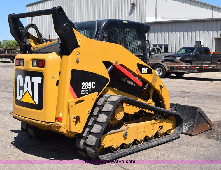 image for item L2554 2011 Caterpillar 289C skid steer