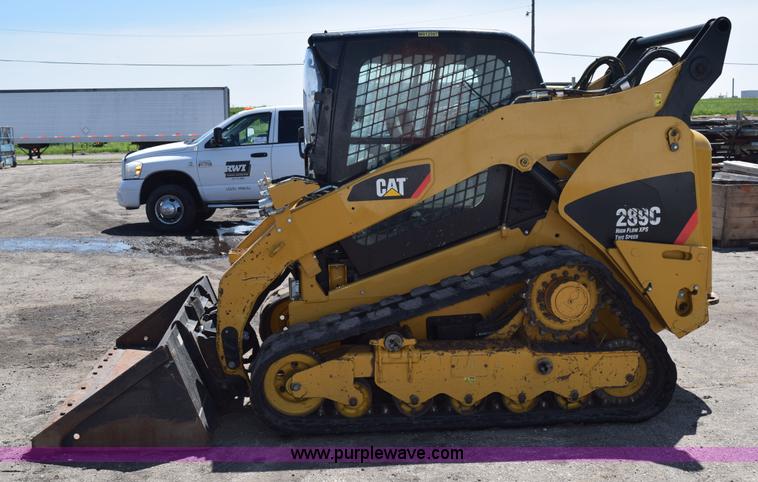 image for item L2554 2011 Caterpillar 289C skid steer