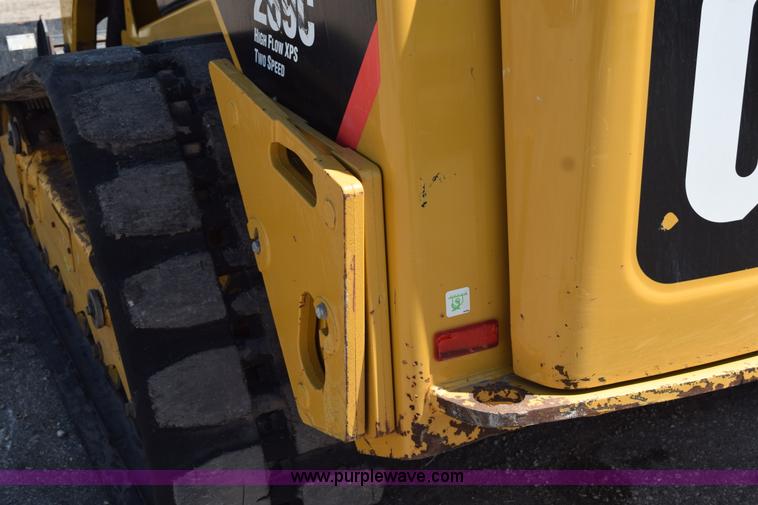 image for item L2554 2011 Caterpillar 289C skid steer