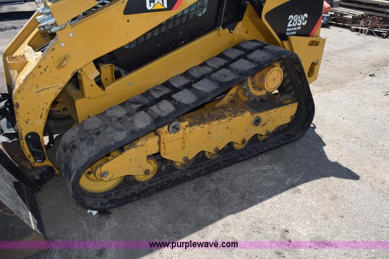 image for item L2554 2011 Caterpillar 289C skid steer