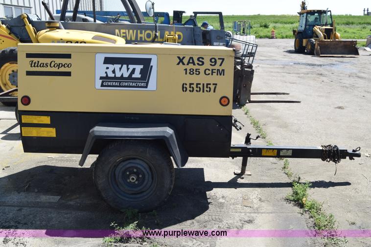 image for item L2556 Atlas Copco XAS97JD air compressor