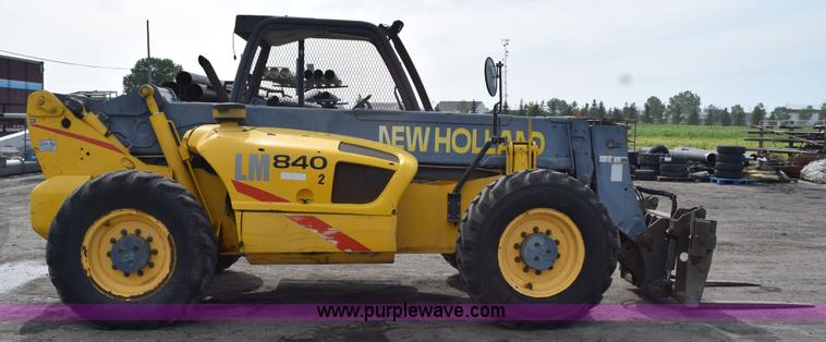 image for item L2568 1999 New Holland LM840 telehandler