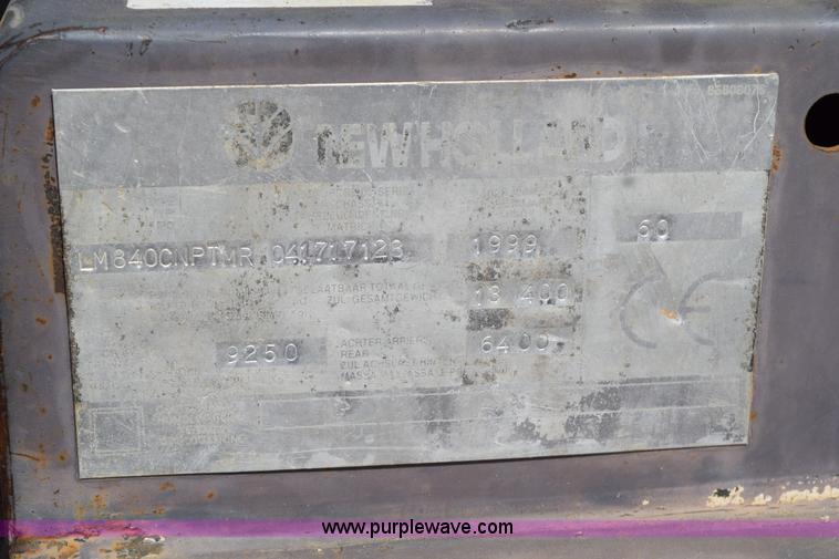 image for item L2568 1999 New Holland LM840 telehandler