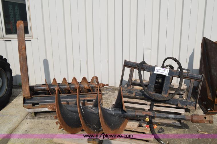 image for item L2572 Assorted skid steer attachments